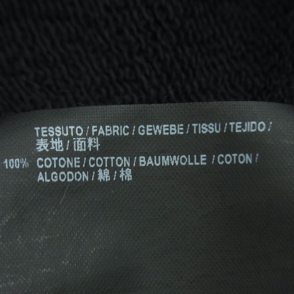 BALENCIAGA バレンシアガ 508184 TYK54 17AW LOGO PULLOVER PARKA バックロゴ プルオーバー パーカー フーディ ダークネイビー系 黒に近いダークネイビー系 M【中古】