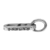 CHROME HEARTS クロムハーツ（原本無） タイニー カットアウト クロス ドッグタグ シルバー系【中古】