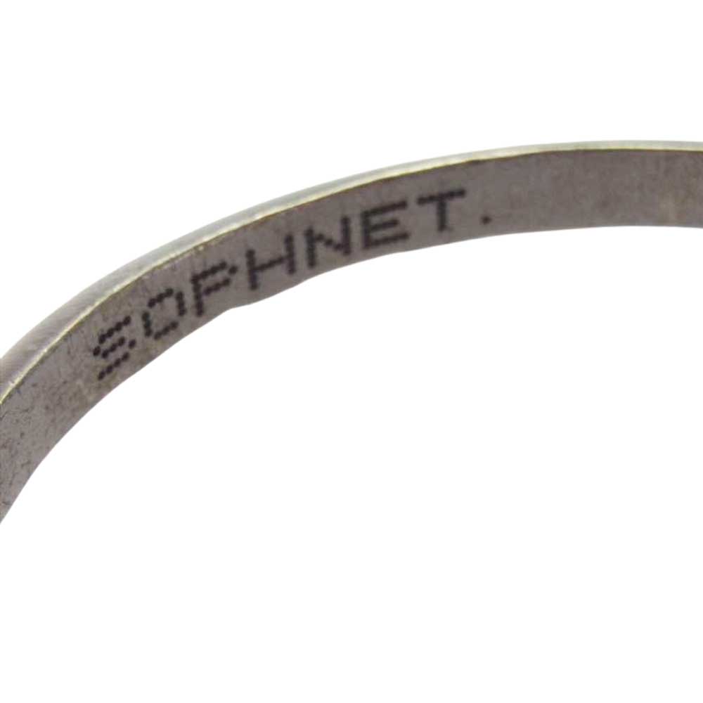SOPHNET. ソフネット スターエンド バングル シルバー系【中古】
