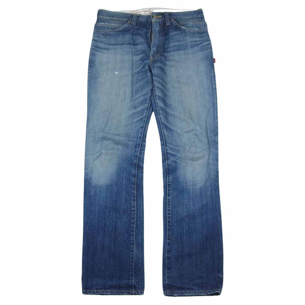 WTAPS ダブルタップス ジップフライ ストレート デニムパンツ インディゴブルー系 S【中古】