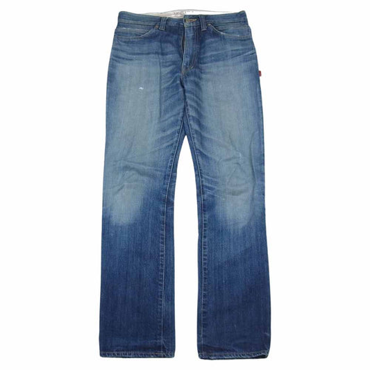WTAPS ダブルタップス ジップフライ ストレート デニムパンツ インディゴブルー系 S【中古】