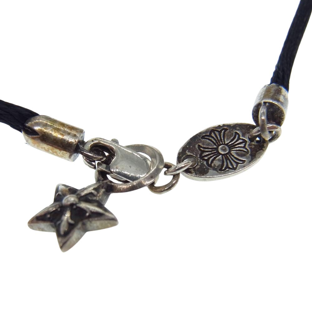 CHROME HEARTS クロムハーツ（原本無） KZ ケーゼット スタースタック シルク ブレスレット シルバー系【中古】