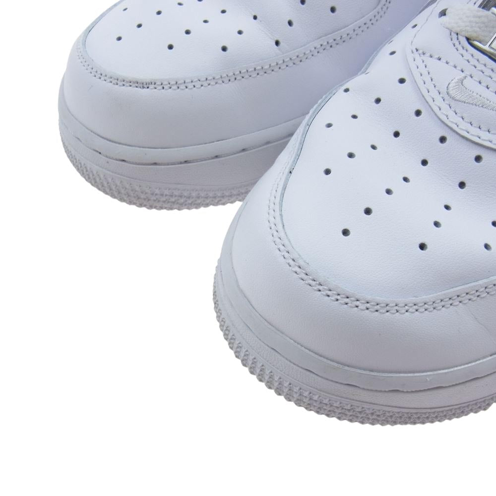 Supreme シュプリーム NIKE ナイキ CU9225-100 AIR FORCE 1 AF1 LOW エアフォースワン ロー スニーカー ホワイト系 28.5cm【中古】