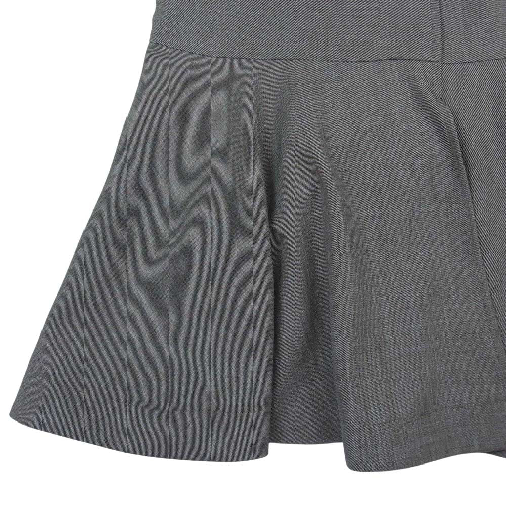 snidel スナイデル SWFO215034 ビッグカラー トレンチ ジャンスカ ノースリーブ ワンピース ブラウン系 1【美品】【中古】