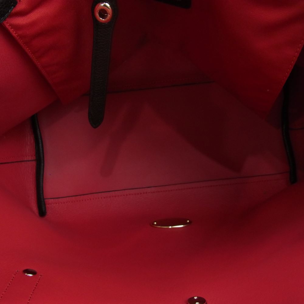 COACH コーチ レザー トートバッグ ブラック系【中古】