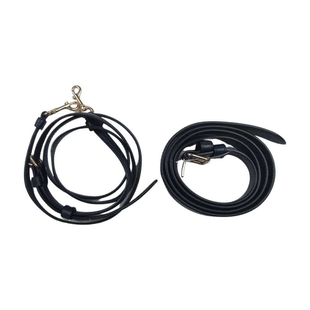 COACH コーチ C3325 デニムキャンバス ウォレット ミニ ショルダーバッグ インディゴブルー系【中古】