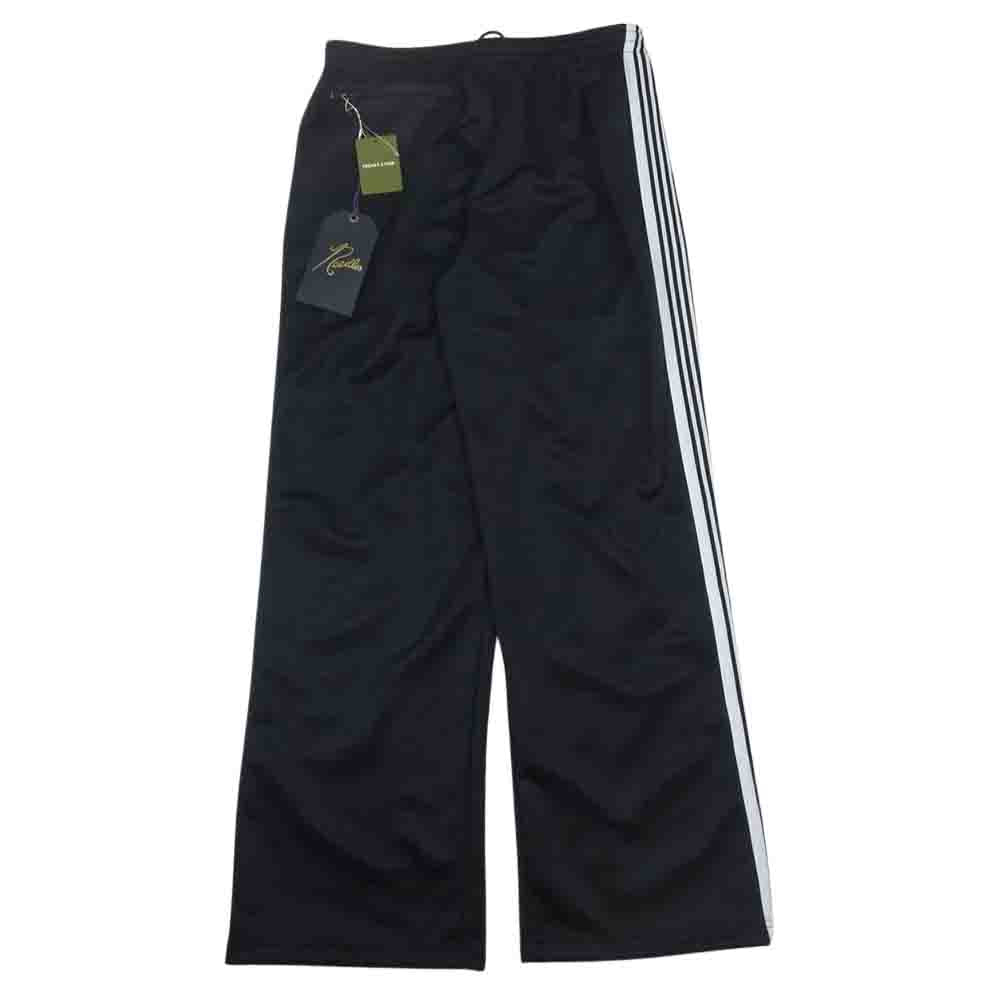 Needles ニードルス 23SS LQ404 Mサイズ FREAKS STORE フリークスストア別注 Track Pant サイドライン トラックパンツ ジャージ ブラック×ホワイト ブラック系 M【新古品】【未使用】【中古】