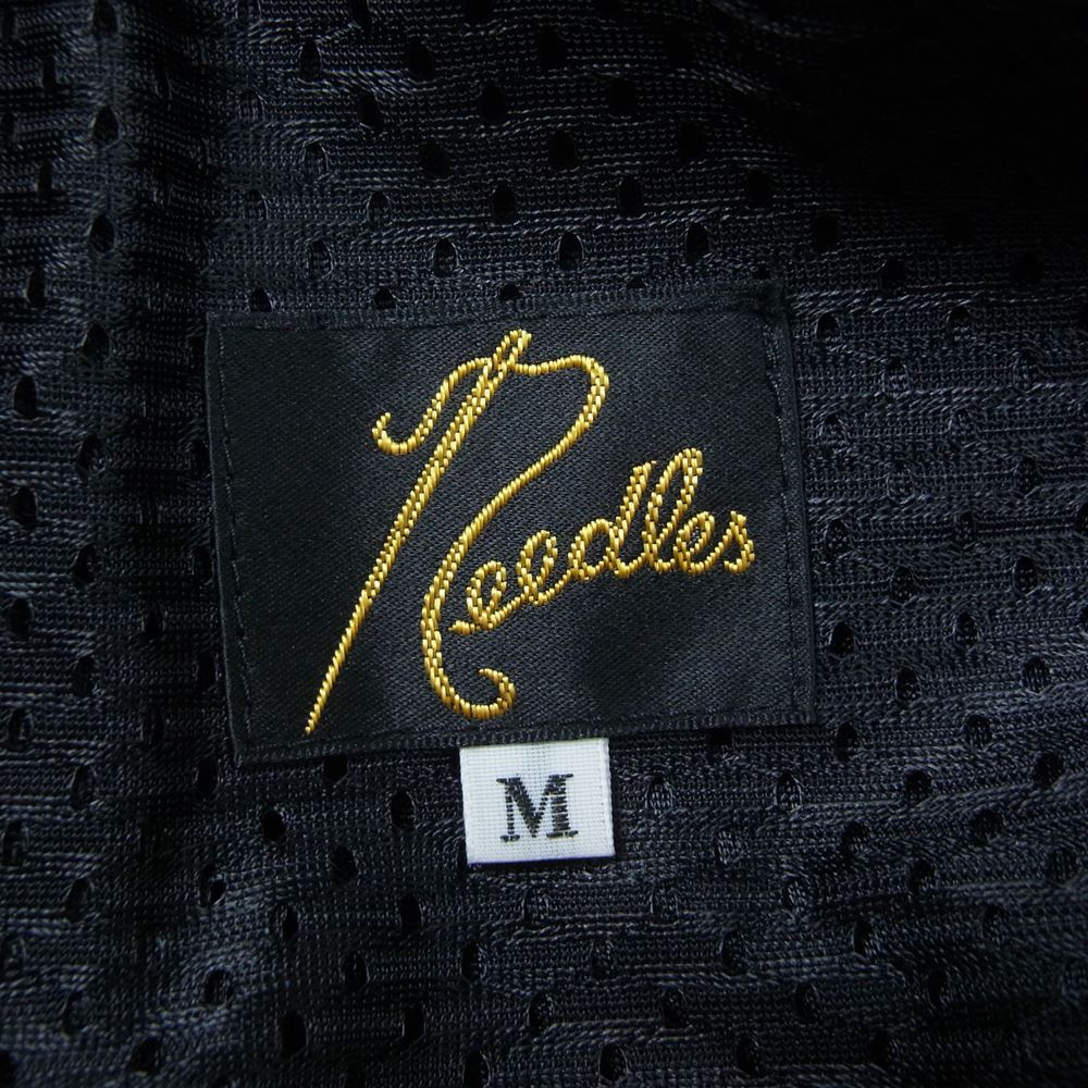 Needles ニードルス 23SS LQ404 Mサイズ FREAKS STORE フリークスストア別注 Track Pant サイドライン トラックパンツ ジャージ ブラック×ホワイト ブラック系 M【新古品】【未使用】【中古】
