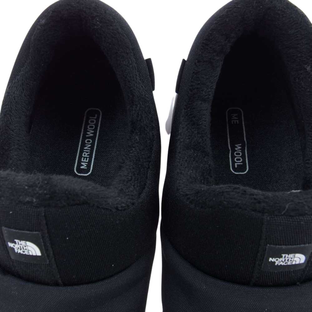 THE NORTH FACE ノースフェイス NS93M99T MULE SLIP ON V MOTION スリップ オン Vモーション スニーカー ブラック系 25cm【極上美品】【中古】