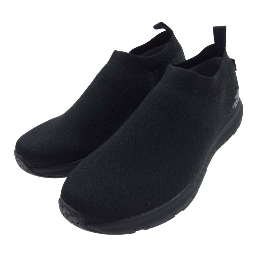 THE NORTH FACE ノースフェイス NF51998 Velocity Knit GTX Invisible Fit ベロシティ ニット インビジブル フィット スニーカー ブラック系 25cm【極上美品】【中古】