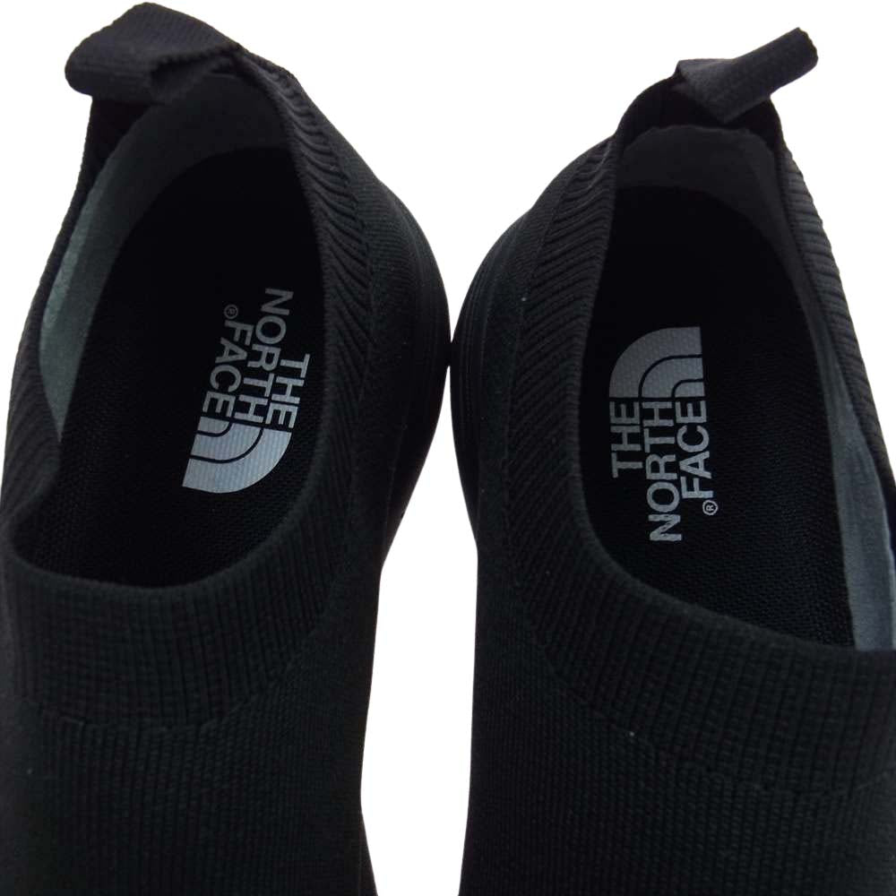 THE NORTH FACE ノースフェイス NF51998 Velocity Knit GTX Invisible Fit ベロシティ ニット インビジブル フィット スニーカー ブラック系 25cm【極上美品】【中古】