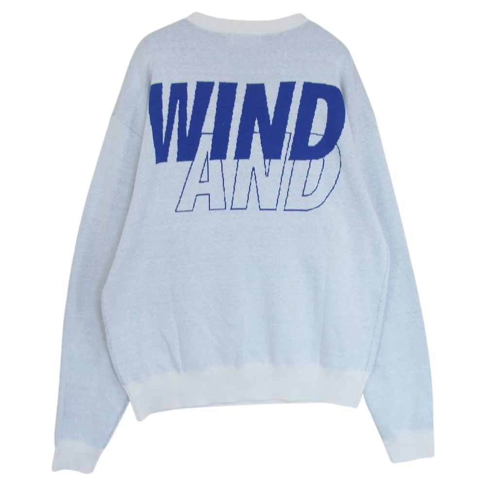 ウィンダンシー WINDANDSEA WDS-0-SEA-23-Q3-KN-01 ニット WIND AND SEA ウィンダンシー 23SS WDS-O-SEA-23-Q3-KN-01 ロゴ