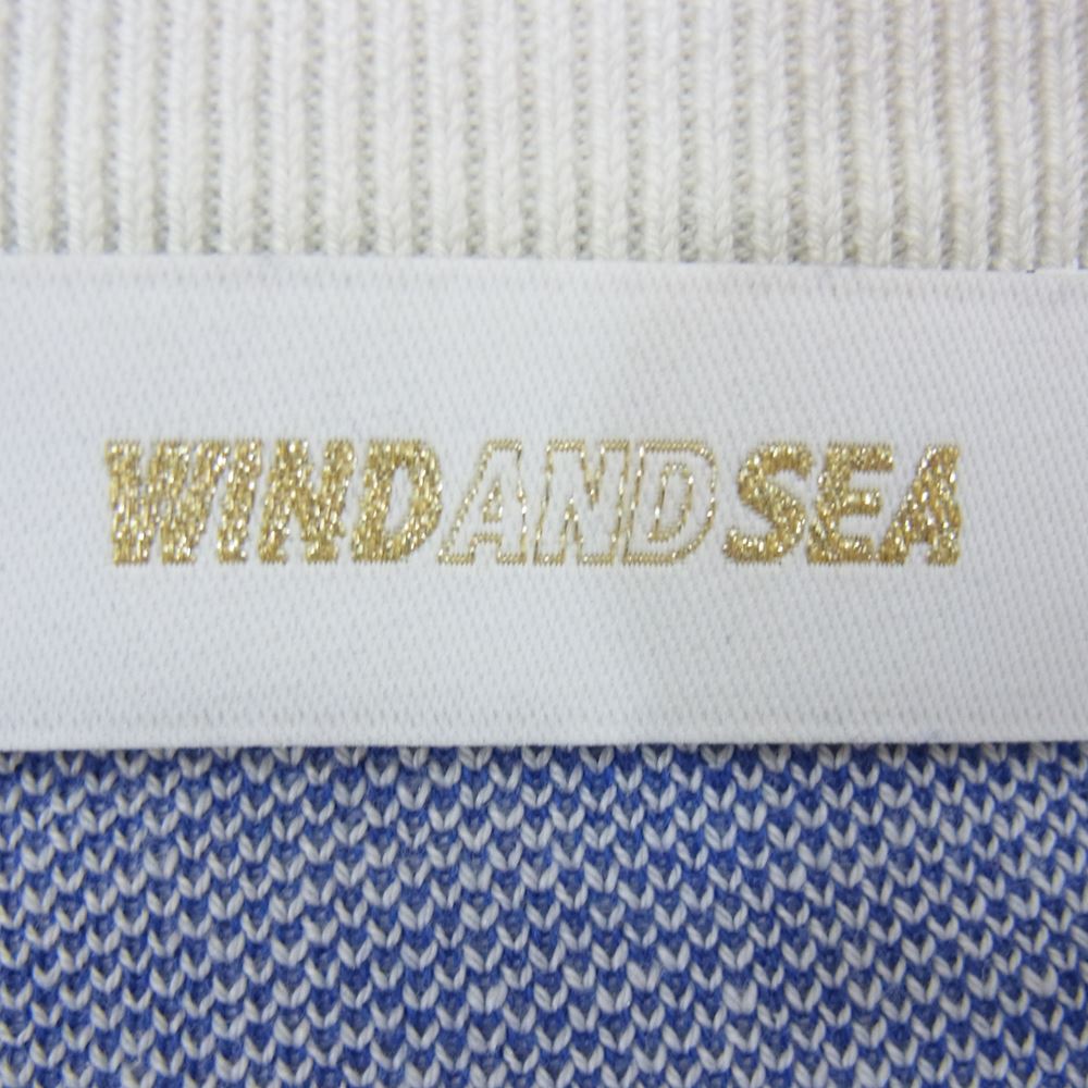 WIND AND SEA ウィンダンシー 23SS WDS-O-SEA-23-Q3-KN-01 ロゴ