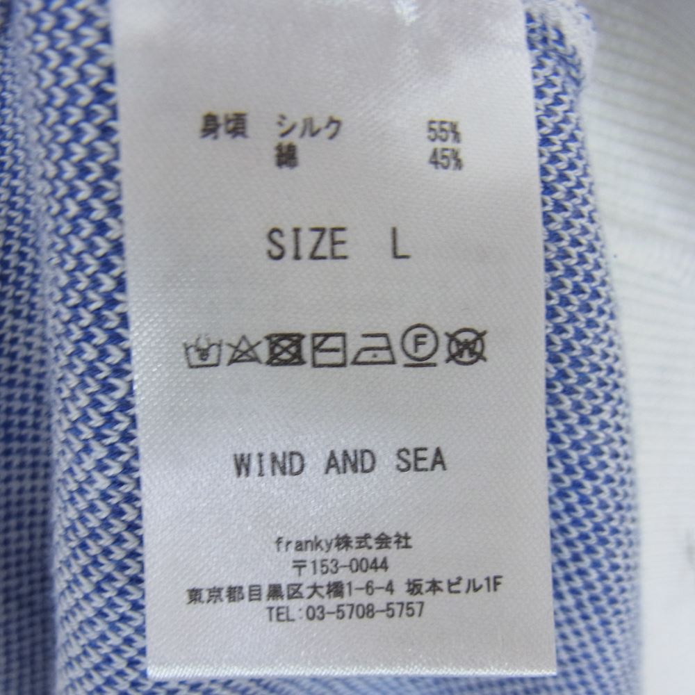 WIND AND SEA ウィンダンシー 23SS WDS-O-SEA-23-Q3-KN-01 ロゴ