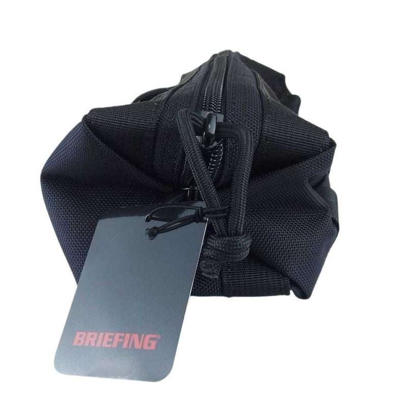 BRIEFING ブリーフィング × BEAMS PLUS ビームス プラス 別注 DT POUCH ポーチ バック ブラック系【極上美品】【中古】