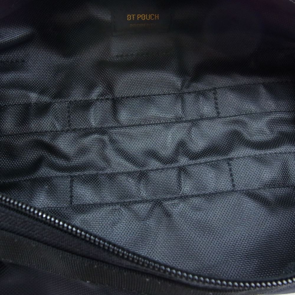 BRIEFING ブリーフィング × BEAMS PLUS ビームス プラス 別注 DT POUCH ポーチ バック ブラック系【極上美品】【中古】