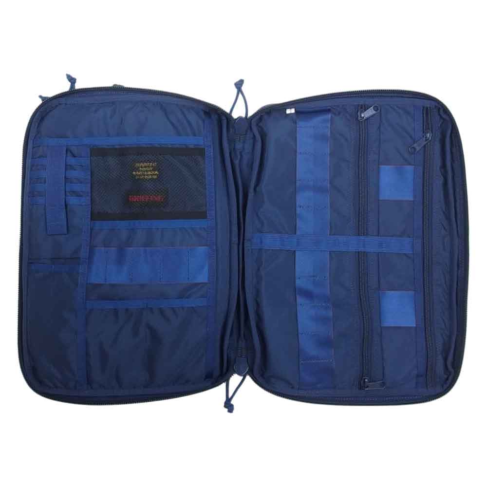 BRIEFING ブリーフィング × BEAMS PLUS ビームス プラス 別注 REPORTER 13 レポーター バック ネイビー系 F【極上美品】【中古】
