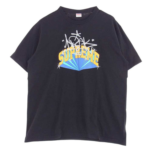 Supreme シュプリーム 22AW IRAK Arc Tee アイラック Tシャツ ロゴ ブラック ブラック系 XL【極上美品】【中古】