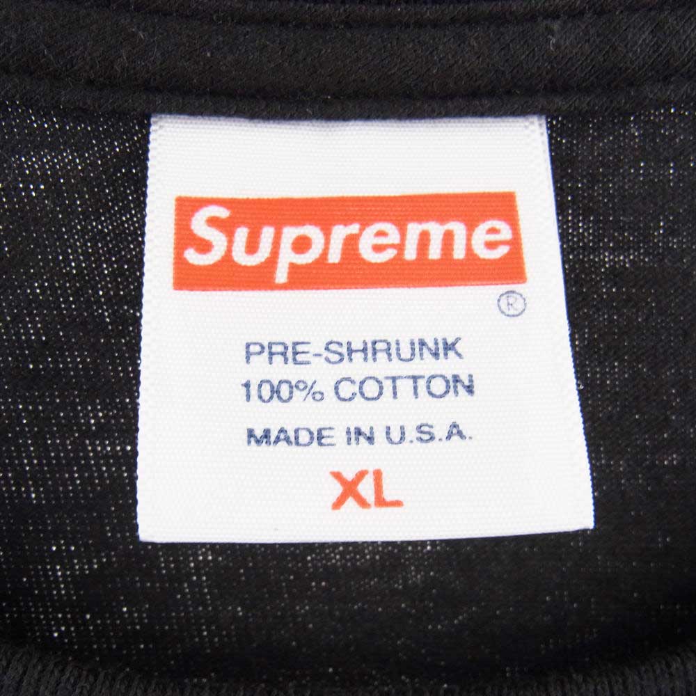 Supreme シュプリーム 22AW IRAK Arc Tee アイラック Tシャツ ロゴ ブラック ブラック系 XL【極上美品】【中古】