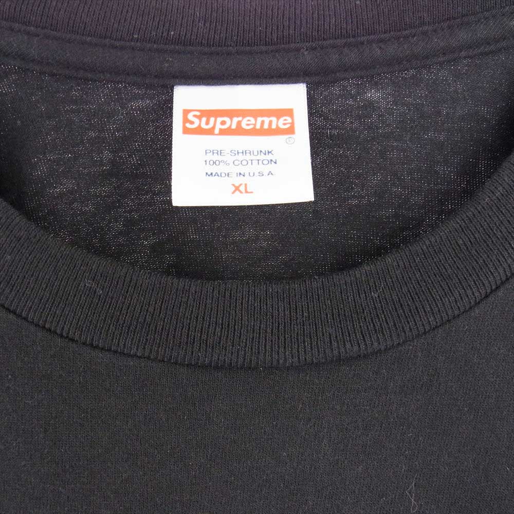 Supreme シュプリーム 22AW IRAK Arc Tee アイラック Tシャツ ロゴ ブラック ブラック系 XL【極上美品】【中古】
