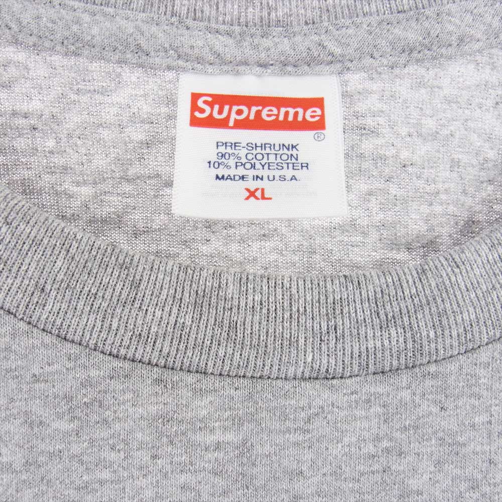 Supreme シュプリーム 23SS Arabic Logo tee アラビック ロゴ 半袖 Tシャツ グレー系 XL【新古品】【未使用】【中古】