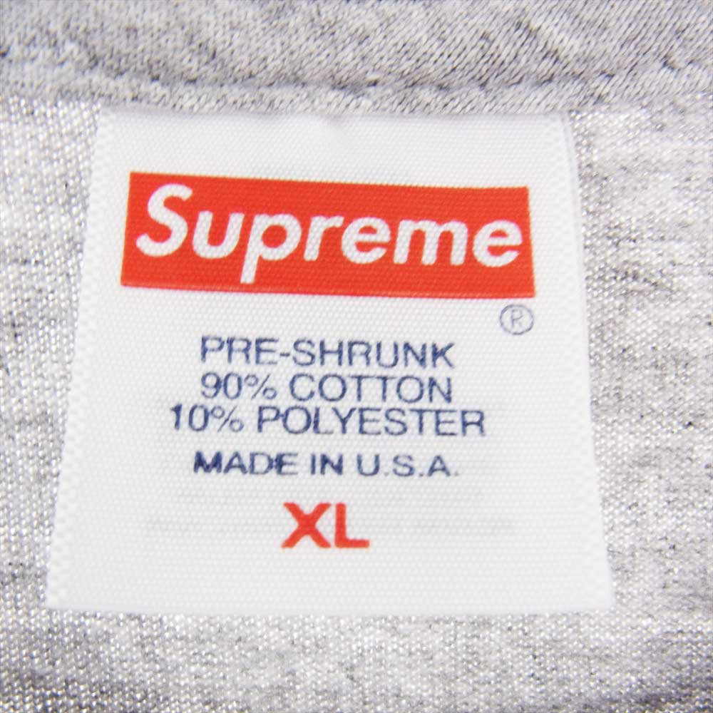 Supreme シュプリーム 23SS Arabic Logo tee アラビック ロゴ 半袖 Tシャツ グレー系 XL【新古品】【未使用】【中古】