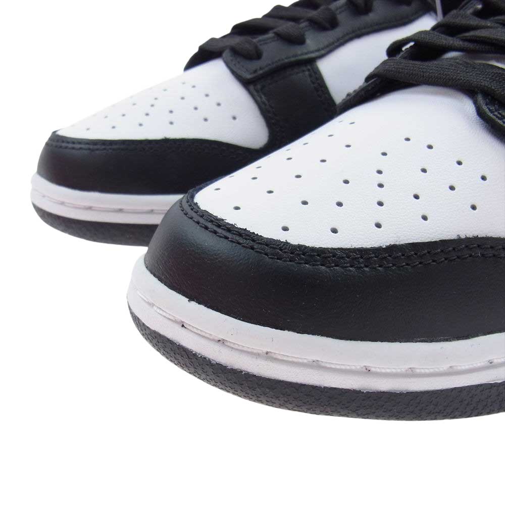 NIKE ナイキ DD1391-100 DUNK LOW RETRO PANDA ダンク ロー レトロ パンダ ホワイト ブラック スニーカー ブラック系 ホワイト系 27.5cm【新古品】【未使用】【中古】