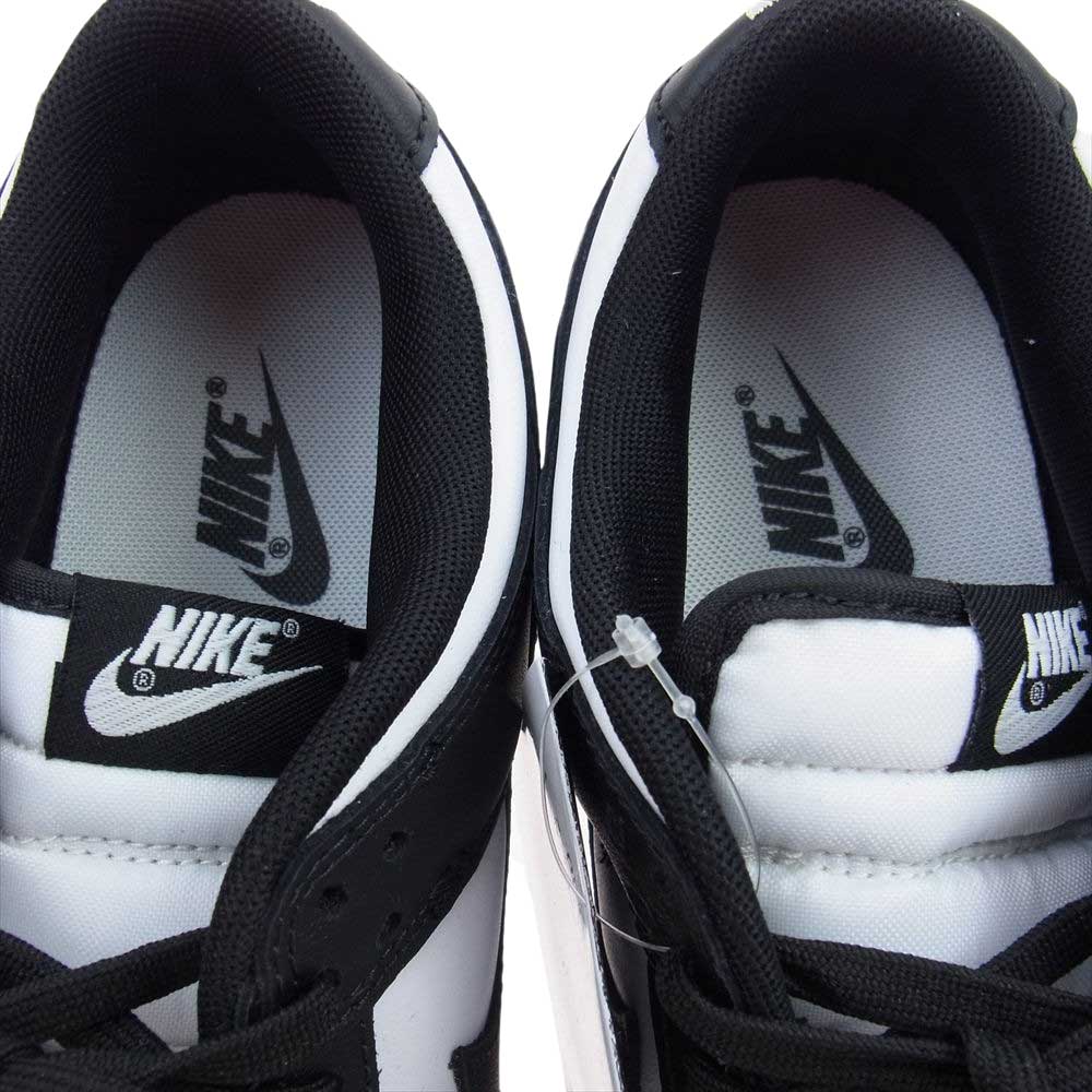 NIKE ナイキ DD1391-100 DUNK LOW RETRO PANDA ダンク ロー レトロ パンダ ホワイト ブラック スニーカー ブラック系 ホワイト系 27.5cm【新古品】【未使用】【中古】