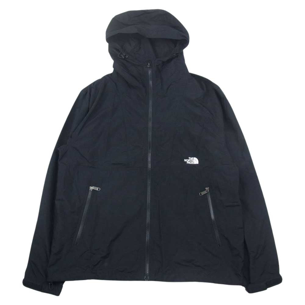 THE NORTH FACE ノースフェイス NP72230 COMPACT JACKET コンパクト ジャケット ブラック系 L【中古】