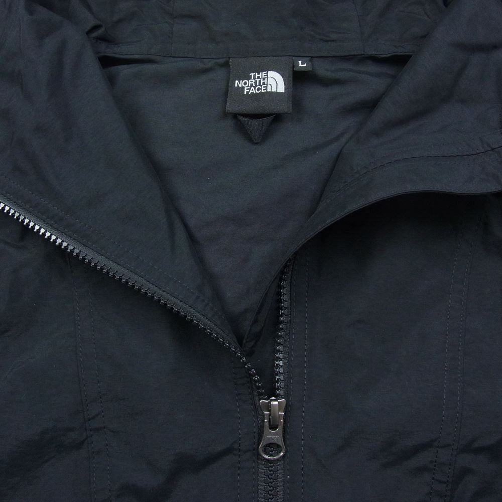 THE NORTH FACE ノースフェイス NP72230 COMPACT JACKET コンパクト ジャケット ブラック系 L【中古】