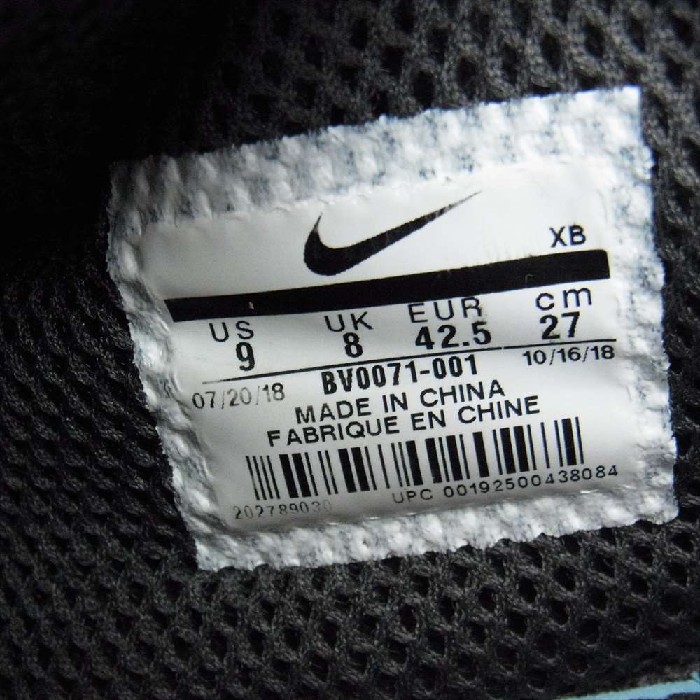 COMME des GARCONS コムデギャルソン NIKE ナイキ BV0071-001 AIR PRESTO TENT CDG エアプレスト テント スニーカー カーキ系 ブラック系 27.0cm【中古】