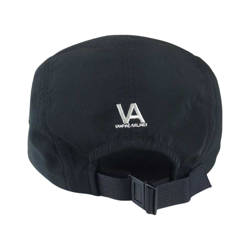 UNDERCOVER アンダーカバー 20SS UCY4H05-1 Pe Jet CAP VAMPIRE AIRLINES ヴァンパイア コウモリ サークル刺繍 ジェット キャップ ブラック系 F【中古】