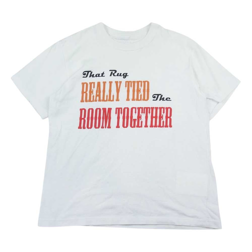 Sacai サカイ 20SS 20-0055S U Big Lebowski T-shirts ビッグリボウスキ クルーネック 半袖 Tシャツ ホワイト系 3【中古】