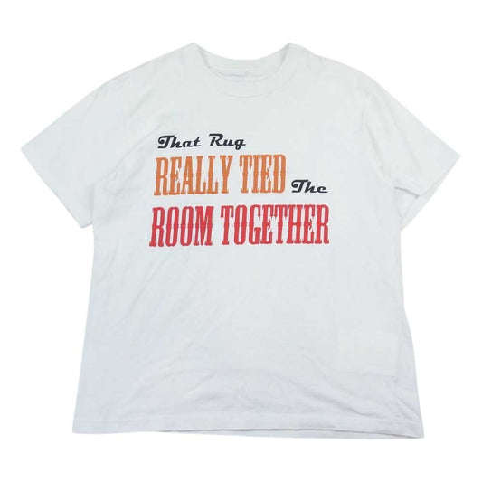 Sacai サカイ 20SS 20-0055S U Big Lebowski T-shirts ビッグリボウスキ クルーネック 半袖 Tシャツ ホワイト系 3【中古】