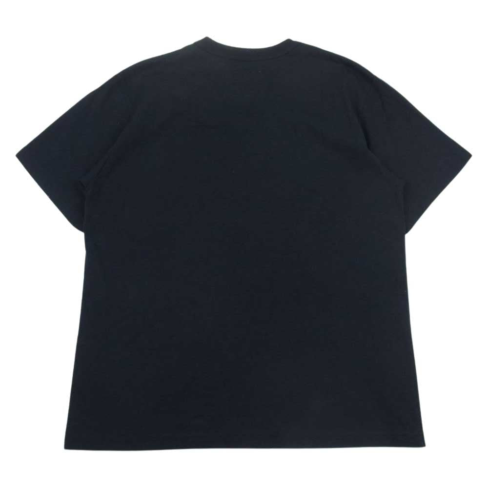 Sacai サカイ 18SS 18-01593M UNIFORM ユニフォーム クルーネック フロントプリント 半袖 Tシャツ ブラック系 3【中古】