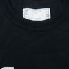 Sacai サカイ 18SS 18-01593M UNIFORM ユニフォーム クルーネック フロントプリント 半袖 Tシャツ ブラック系 3【中古】