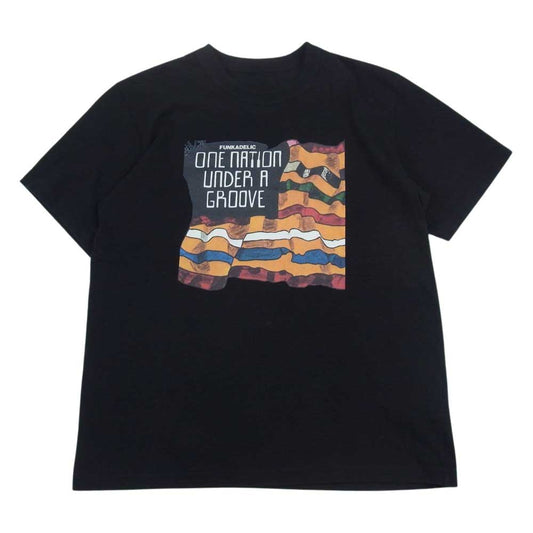 Sacai サカイ 20SS 20-0104S FUNKADELIC ファンカデリック クルーネック フロントプリント 半袖 Tシャツ ブラック系 3【中古】