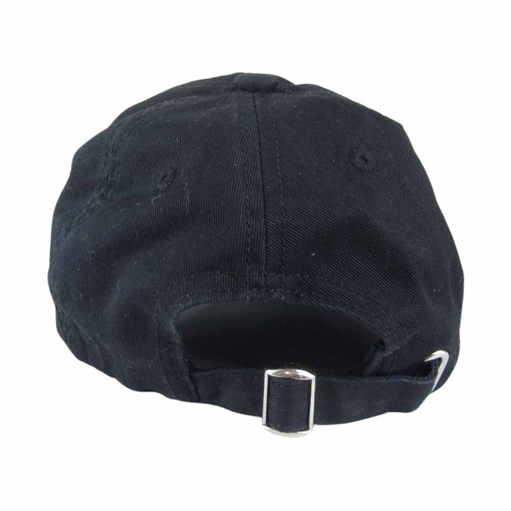 RAF SIMONS ラフシモンズ 19AW THE XX RSロゴ刺繍 ベースボール キャップ 帽子 ブラック系【中古】