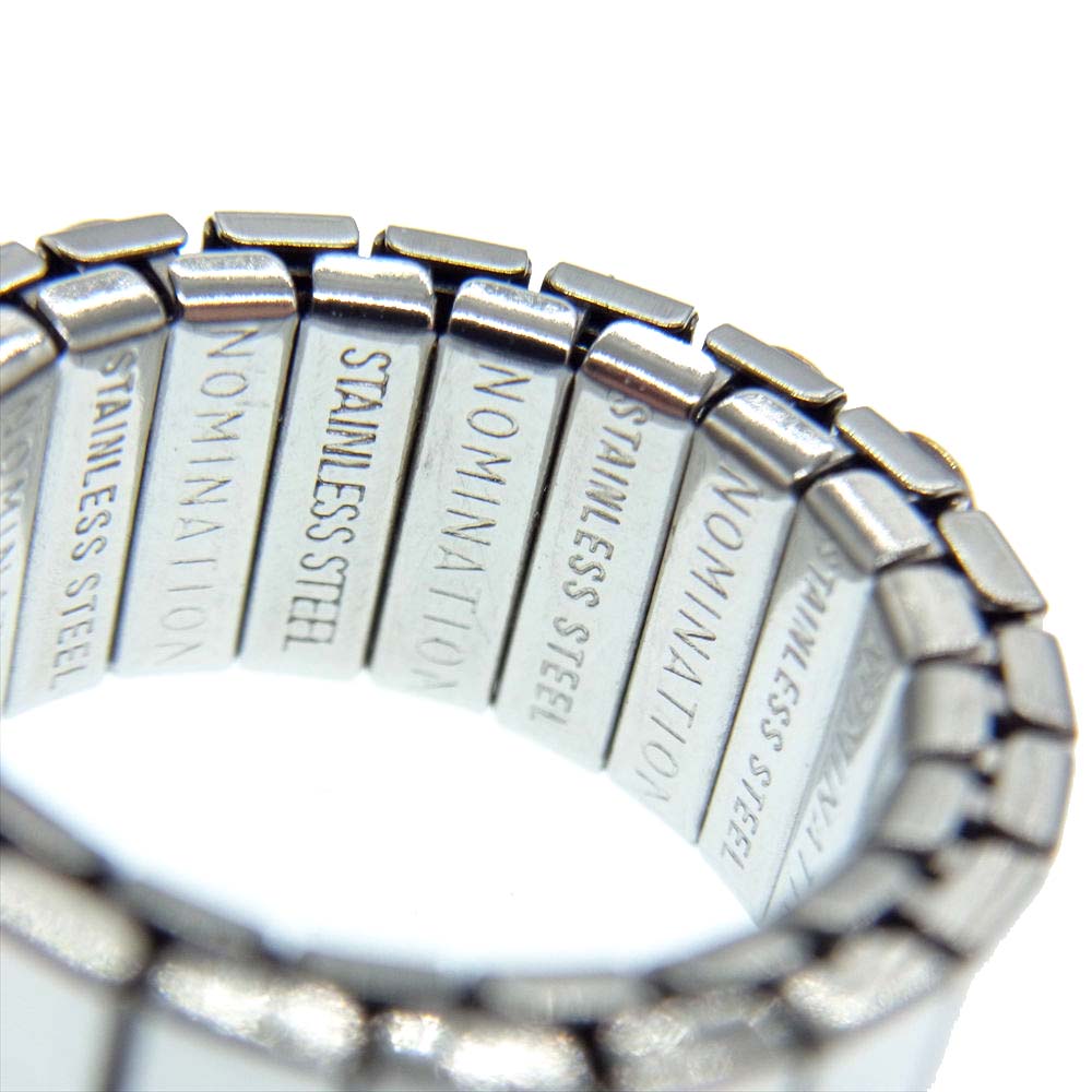 ノミネーション K18 エクステンション リング シルバー系【中古】