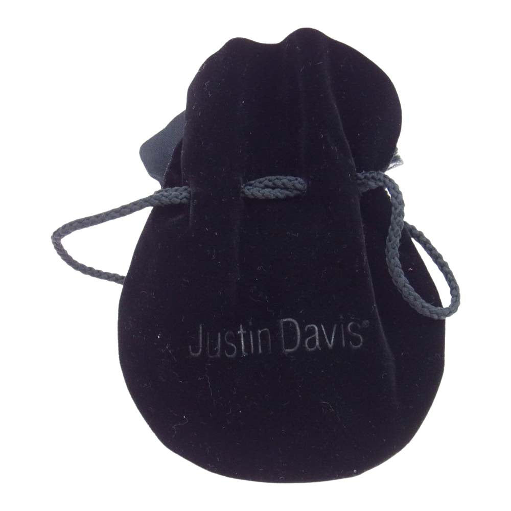 Justin Davis ジャスティンデイビス SBJ667 購入時証明書付属 BRIAR ROSE ブライア ローズ Tバー ブレスレット シルバー系【極上美品】【中古】