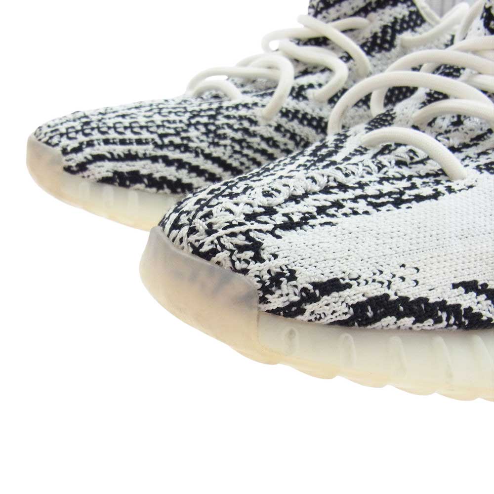 adidas アディダス CP9654 YEEZY BOOST 350 V2 Zebra イージーブースト ゼブラ スニーカー ホワイト系 ブラック系 25.5cm【中古】