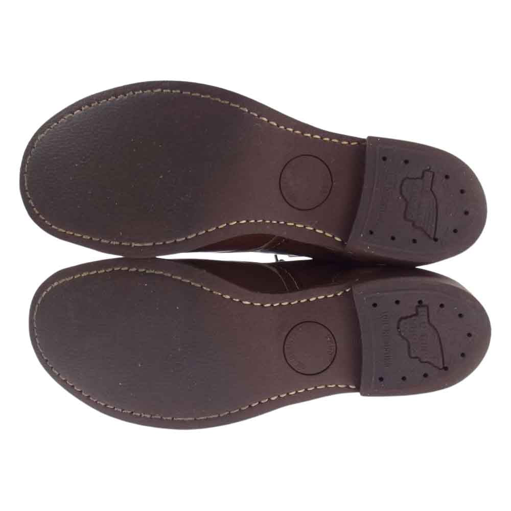 RED WING レッドウィング BLACK SMITH ブラックスミス ラウンドトゥ レースアップ ブーツ ブラウン系 26.5cm【中古】