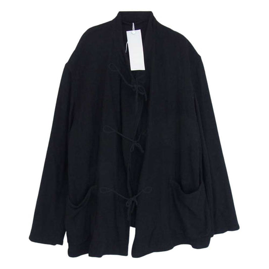 COMOLI コモリ 23SS X01-01024 SILK NEP VIYELLA JACKET シルク ネップ ビエラ ジャケット ブラック系 2【美品】【中古】