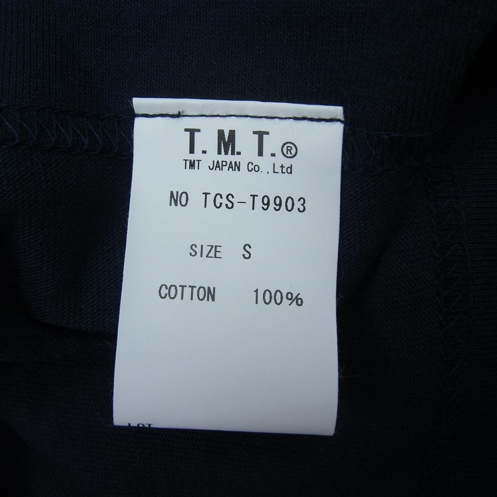 TMT ティーエムティー TCS-T9903 HEAVY JERSEY S/SL TEE ヘビー ジャージ 半袖 Tシャツ ネイビー系 S【新古品】【未使用】【中古】