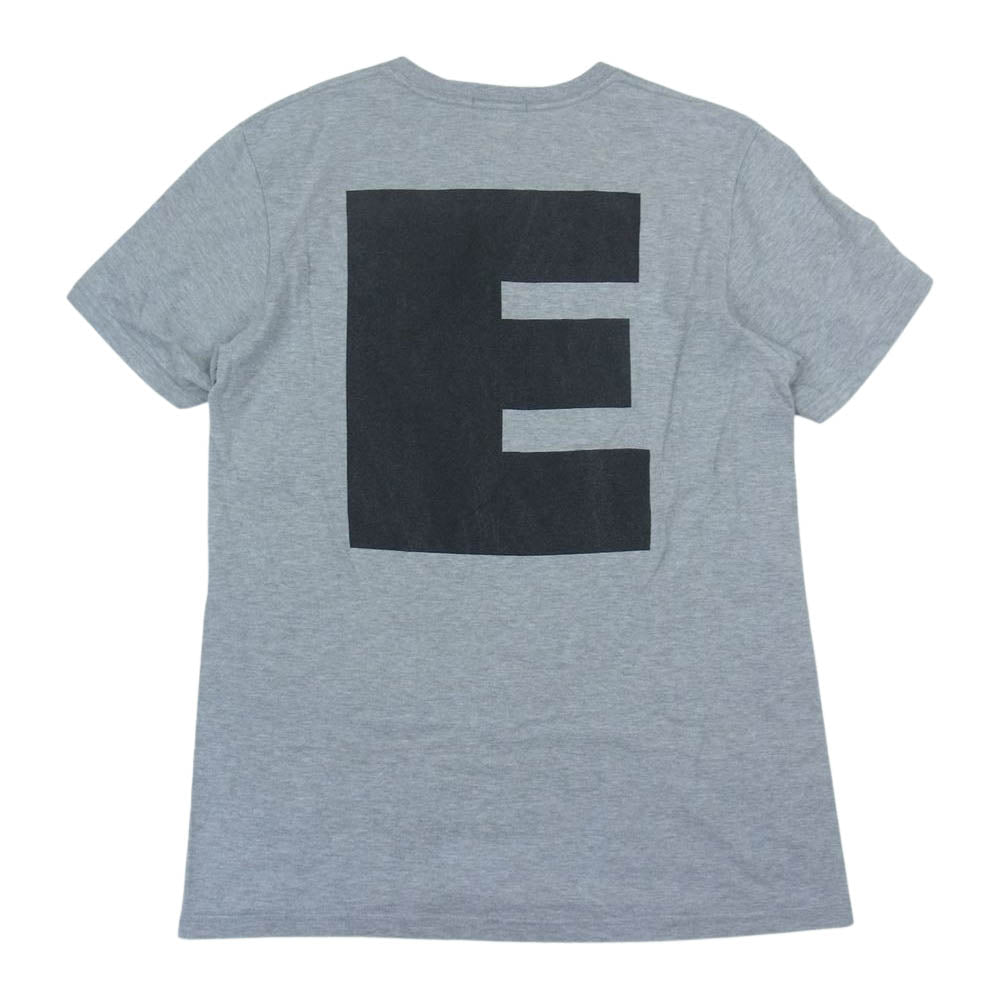 GOODENOUGH グッドイナフ GOOD Eロゴ プリント 半袖 Tシャツ グレー系【中古】