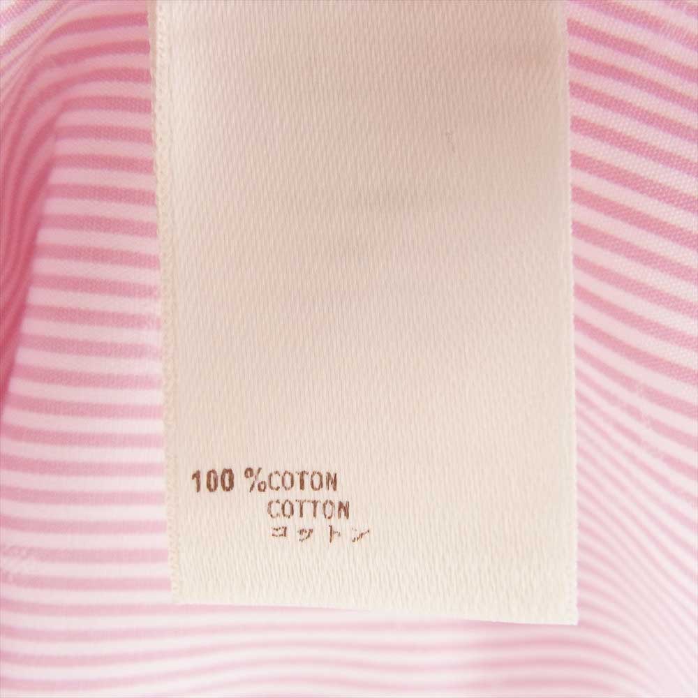 LOUIS VUITTON ルイ・ヴィトン モノグラム ストライプ シャツ 長袖 ピンク系 XS【中古】