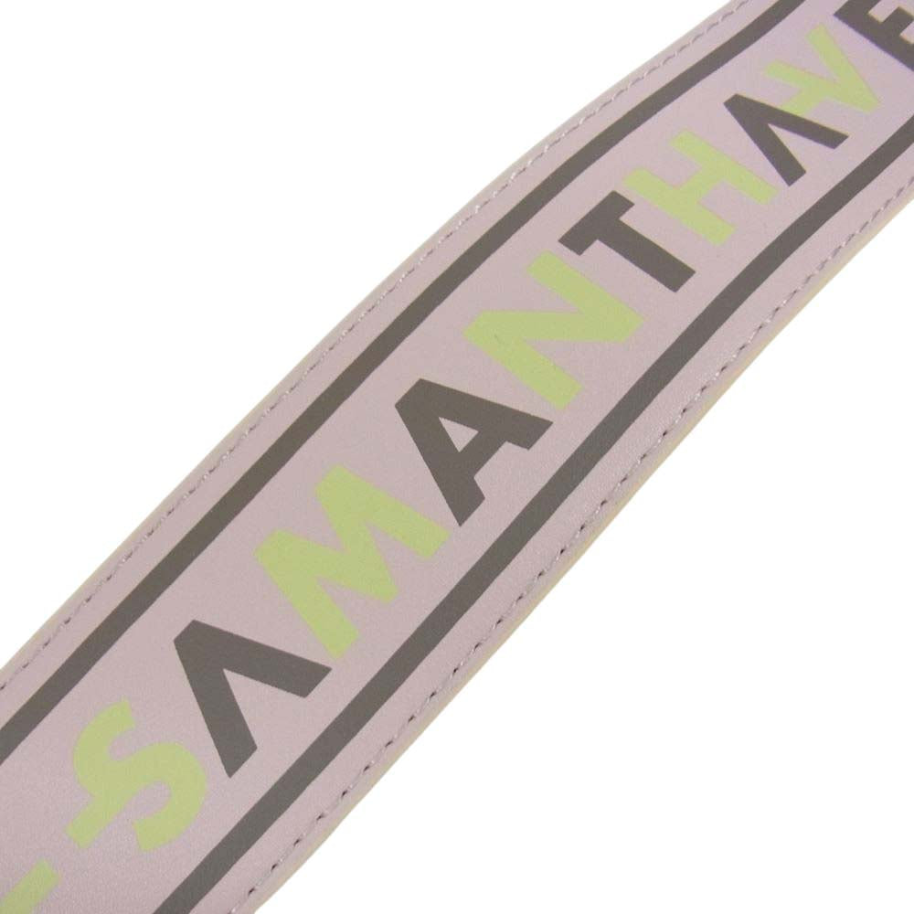 サマンサベガ TWIGS ボア 2Way ハンド ショルダー バッグ ピンク系【美品】【中古】