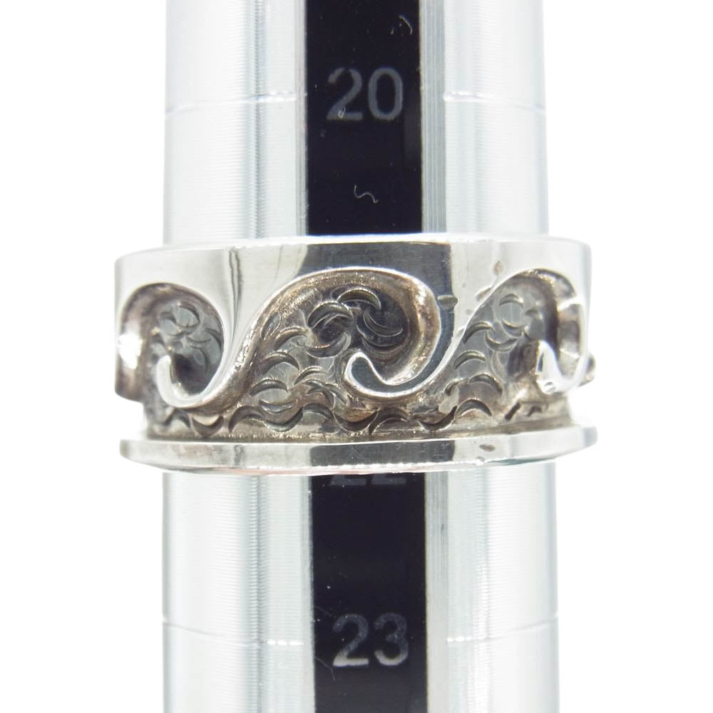 スーマンダックワ SILVER925 ウェーブ シルバー リング シルバー系 22号【中古】
