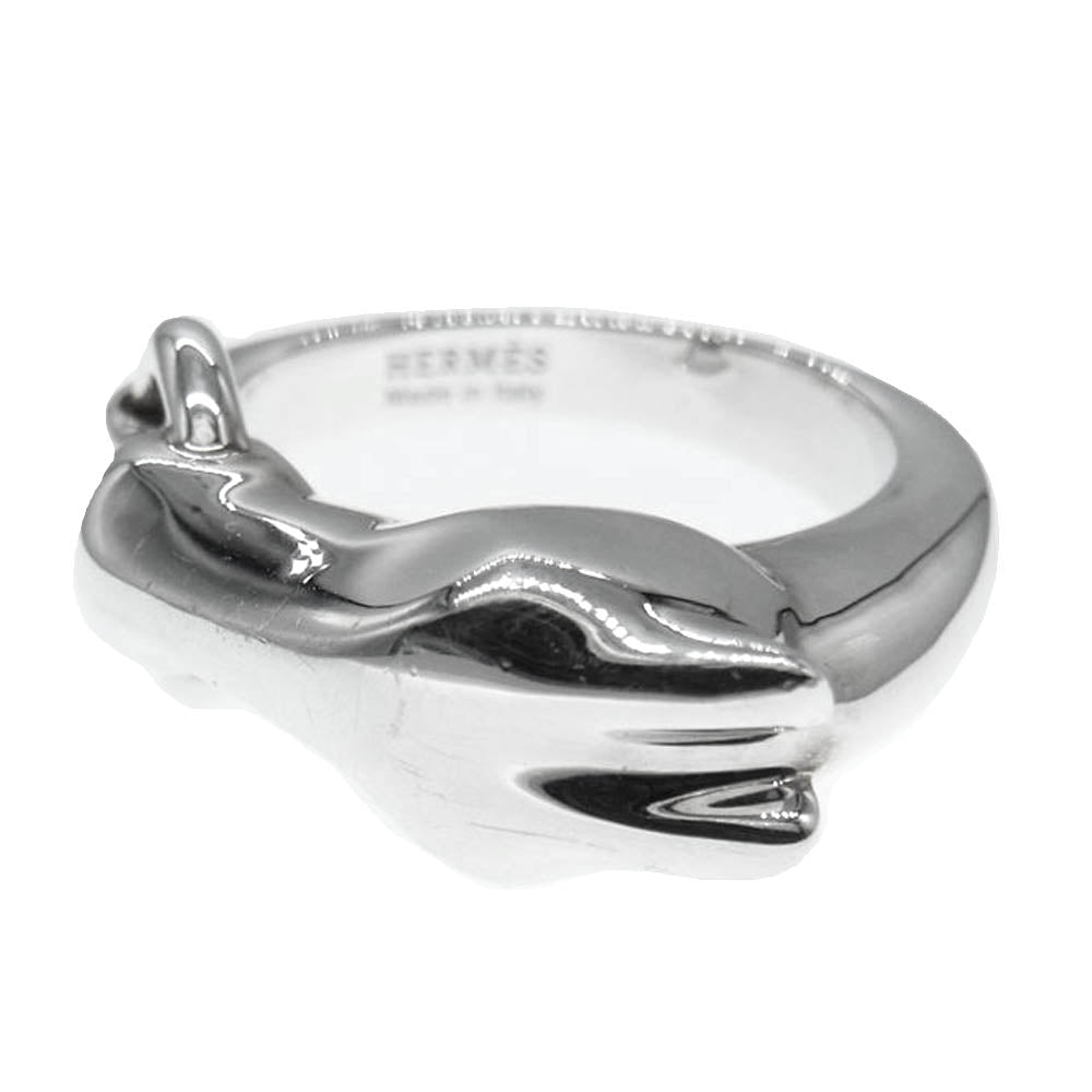 HERMES エルメス ギャロップ エルメス PM シルバー リング シルバー系 18号【中古】