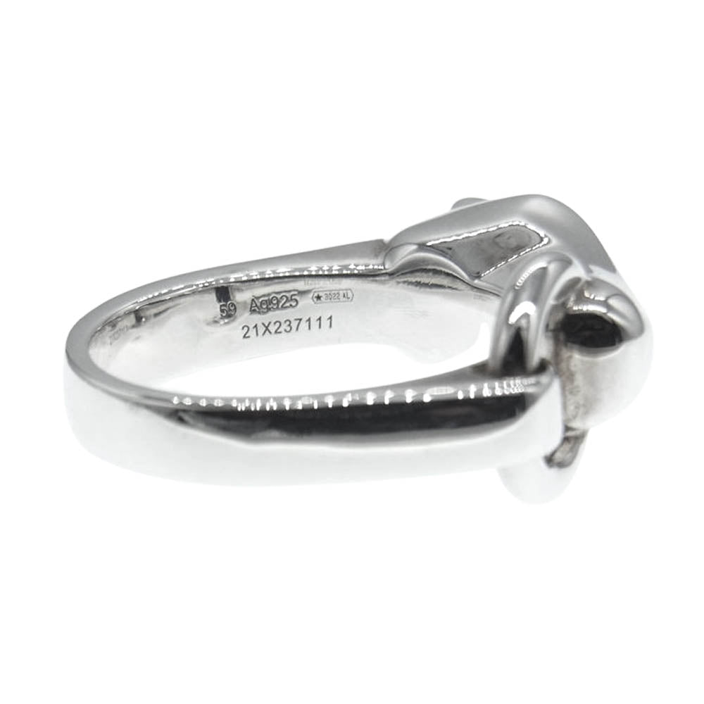 HERMES エルメス ギャロップ エルメス PM シルバー リング シルバー系 18号【中古】